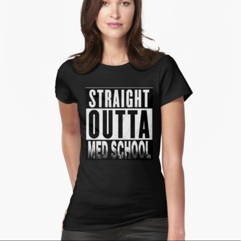 Straight Outta | Med School T-Shirt Size Medium New With Tags NWT